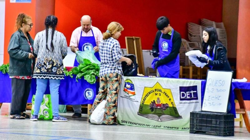 Destacan la participación de estudiantes secundarios en las ferias del PAIPPA