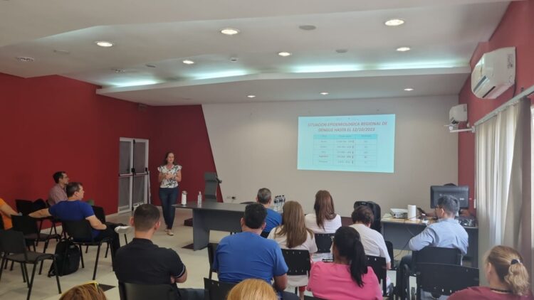 Equipos de salud del distrito sanitario XII actualizaron conocimientos para un mejor manejo del dengue