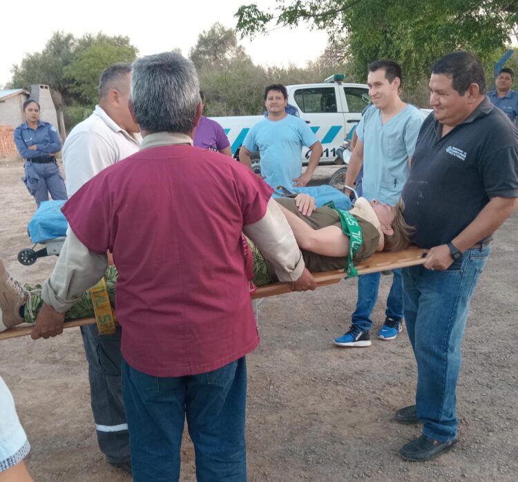Lamadrid: El centro de salud brindó una capacitación para la asistencia al paciente politraumatizado