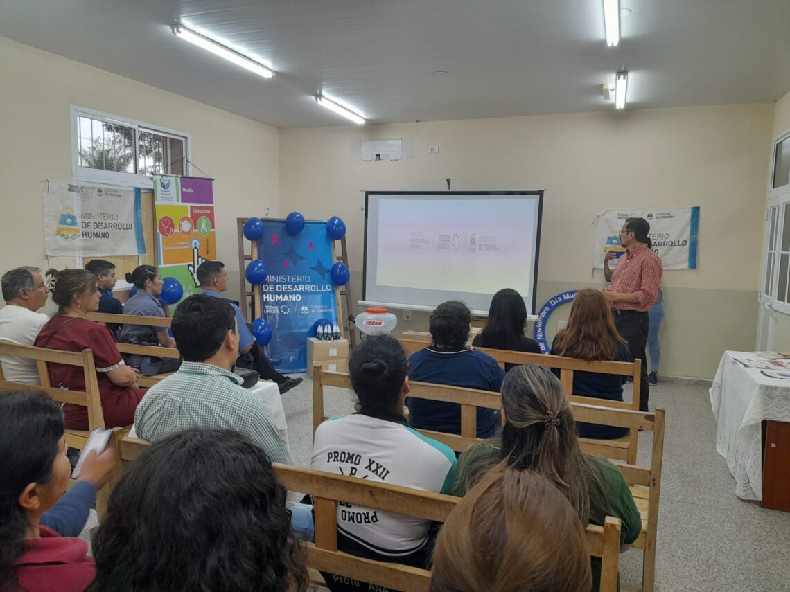El hospital de Misión Laishí fue sede de una reunión intersectorial para seguir avanzando en la lucha contra el dengue