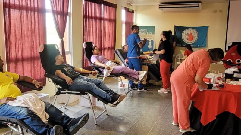 Formosa participó activamente de la Campaña Latinoamérica Unida Dona Sangre