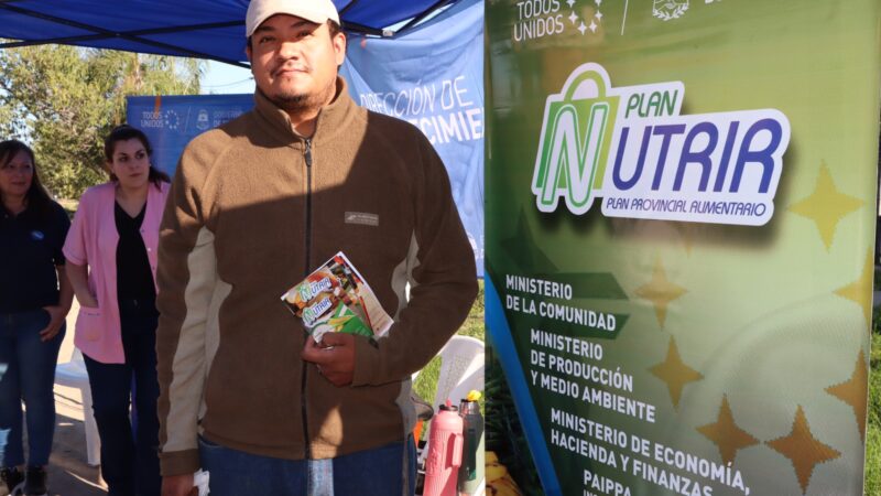 El Plan Nutrir brinda bolsones con alimentos frescos y saludables a familias en situación vulnerable