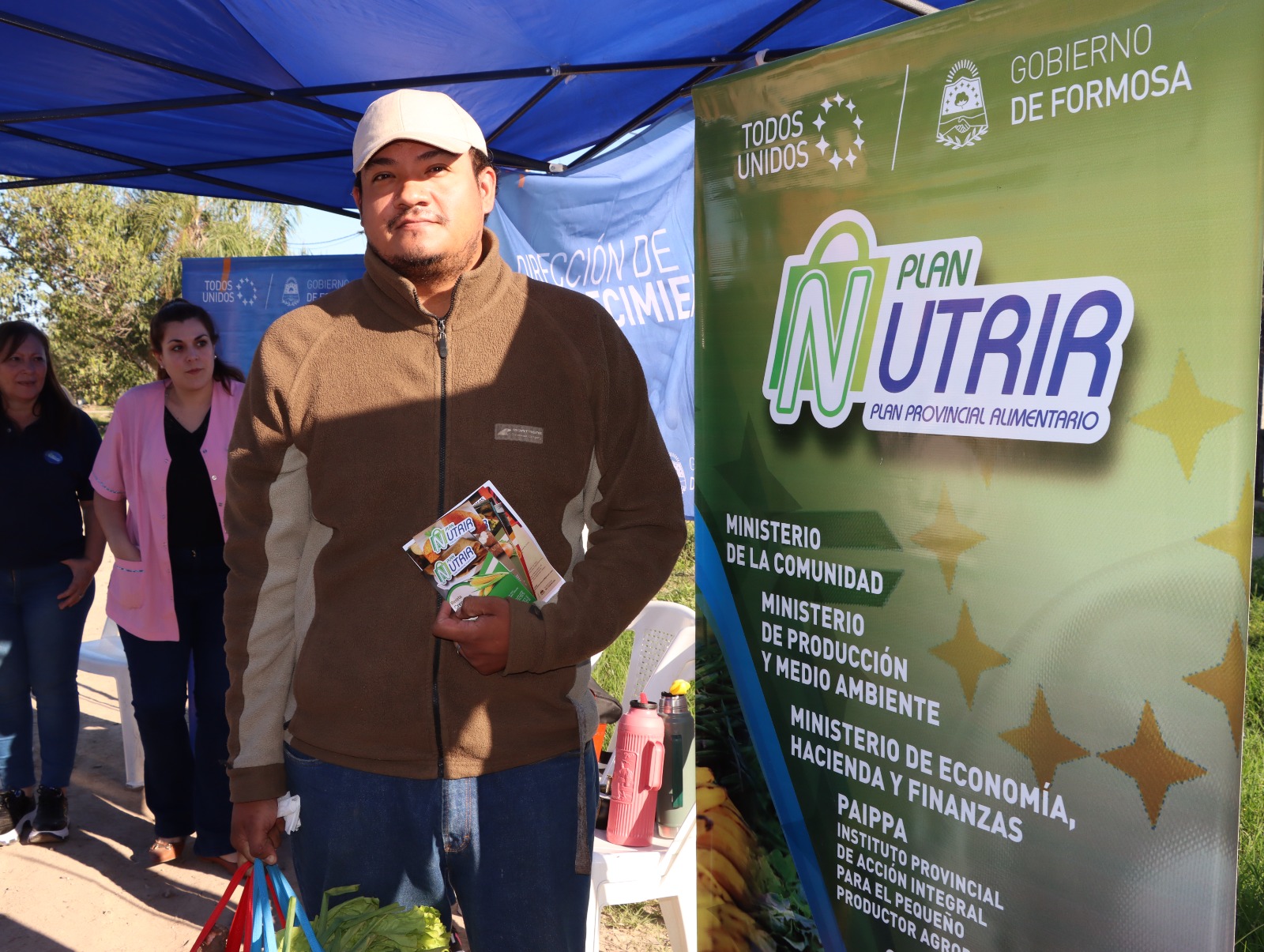 El Plan Nutrir brinda bolsones con alimentos frescos y saludables a familias en situación vulnerable