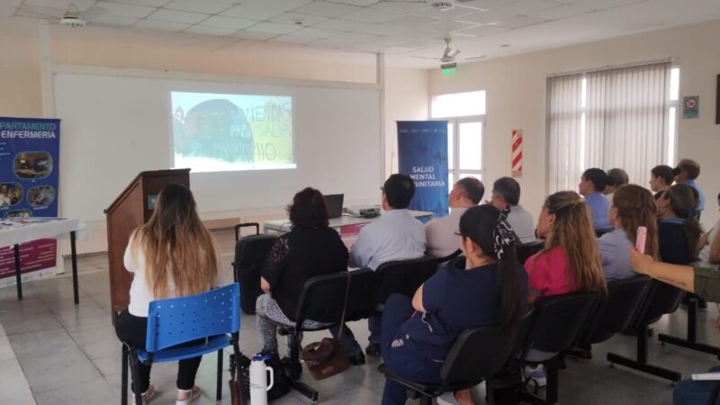 La Dirección de Salud Mental invitó a distintas instituciones a la proyección del documental “Cruzar el Muro”