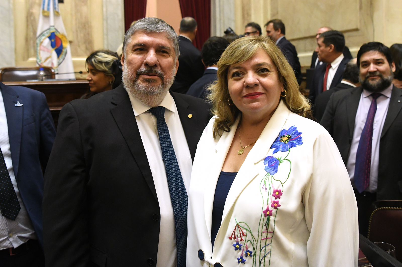 Juraron los 24 senadores y senadoras nacionales electos en las últimas elecciones