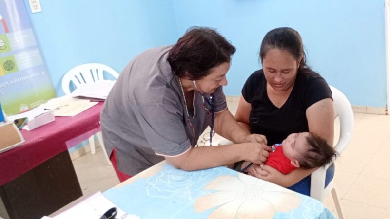 Renovaron controles de salud para las familias de la comunidad Juan G. Bazán