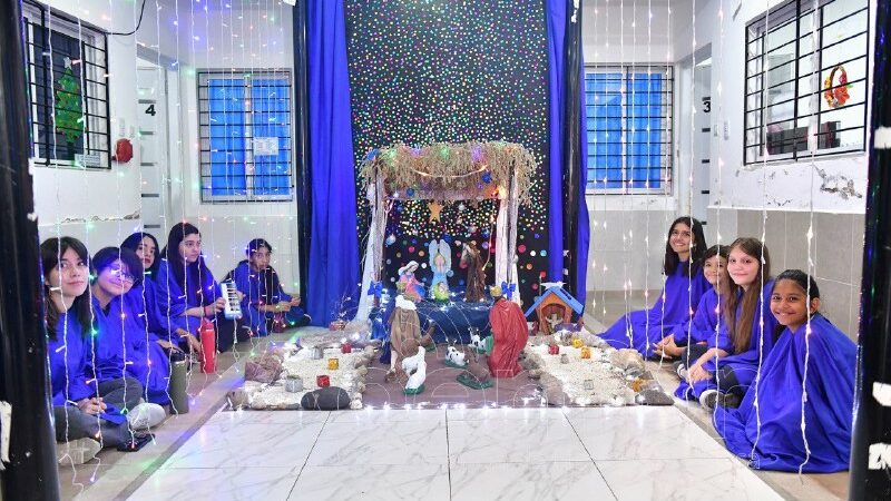 El Coro Infanto Juvenil visitó organismo con su Cantata Navideña