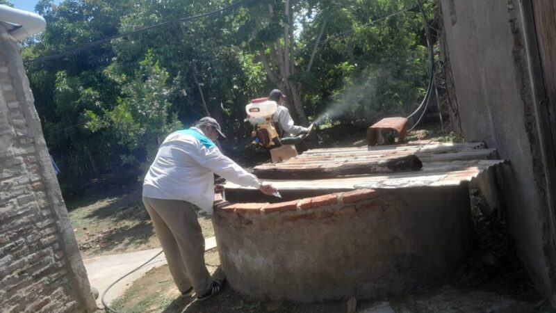 San Martín Dos: Continúan sin pausa las acciones destinadas a la prevención del dengue