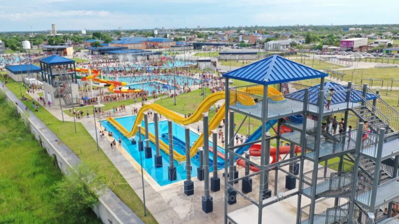 Más de 24 mil personas visitaron el Parque Acuático “17 de Octubre”