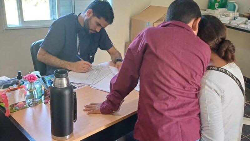 El hospital de General Belgrano brindó atenciones de salud en la Colonia Fermín Báez