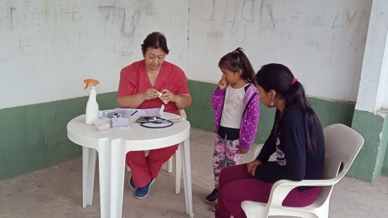 Completos servicios de salud para los vecinos de Colonia Muñiz
