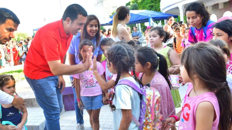 El vicegobernador Solís participó de la apertura de las Colonias de Vacaciones 2024