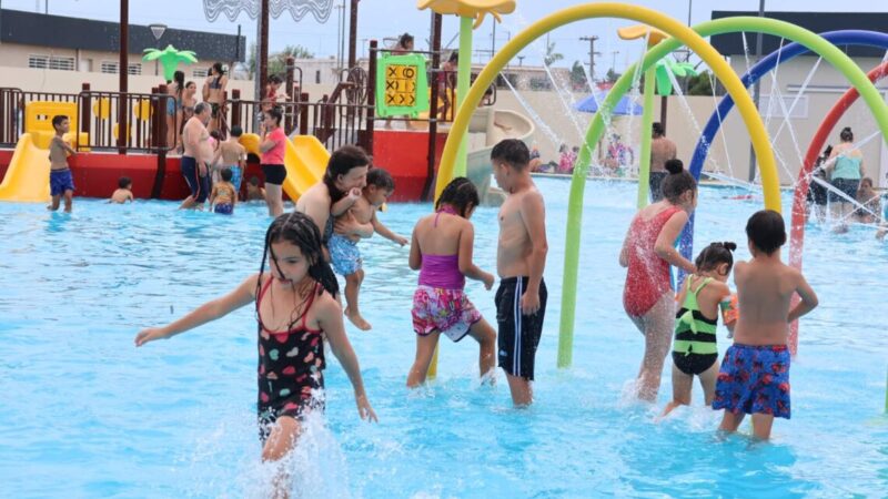 El Parque Acuático “17 de Octubre” recibió más de 85 mil personas desde su reapertura