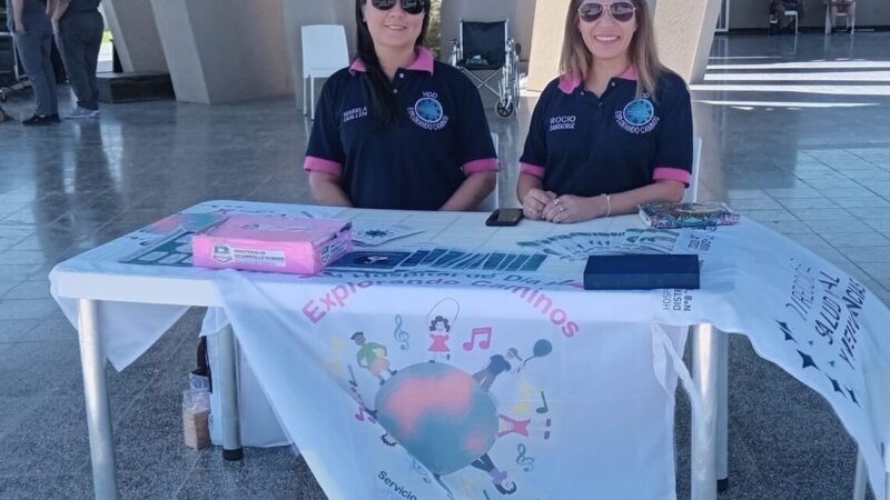 Promocionan las múltiples actividades del Hospital de Día “Explorando Caminos”