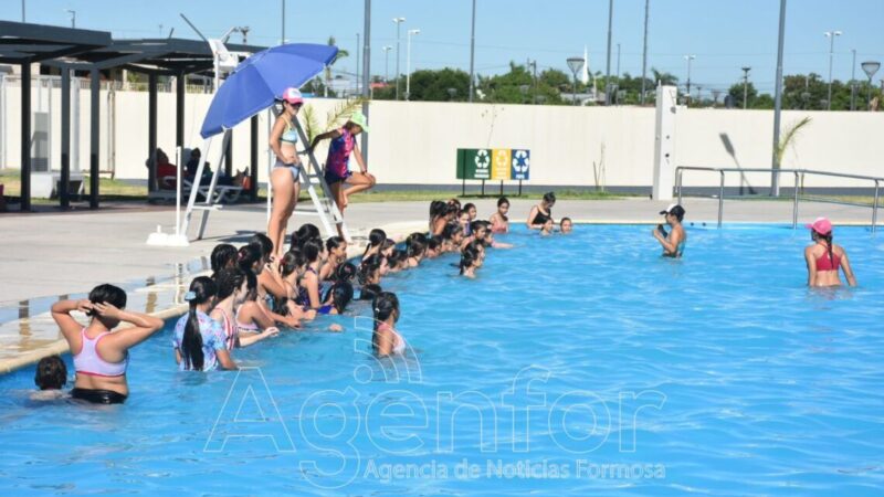 Nuevo módulo de la colonia de vacaciones en el Parque Acuático