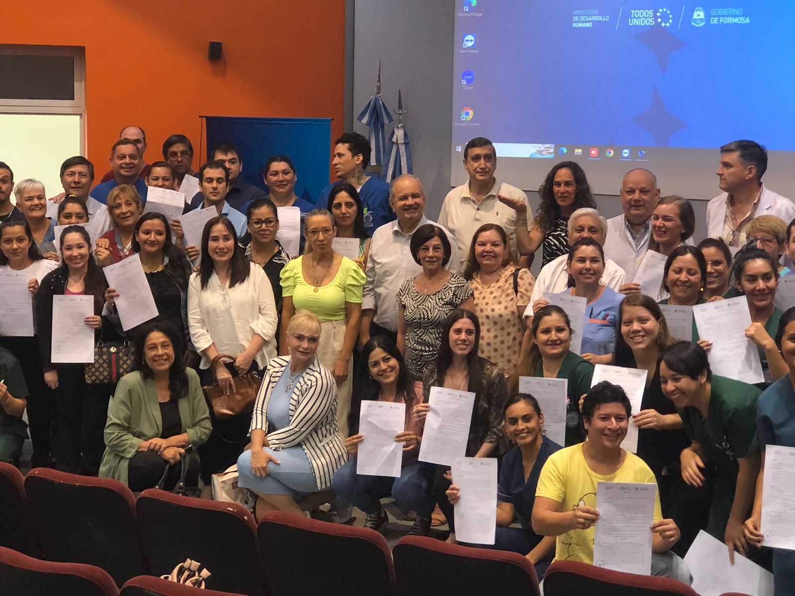 El Gobierno de Formosa recategorizó a personal de salud de Capital