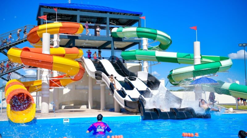 Inició la temporada de verano en el Parque Acuático “17 de Octubre”