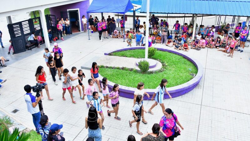 Destacan los múltiples servicios que se brindan en la colonia de vacaciones en el Paraíso de los Niños 