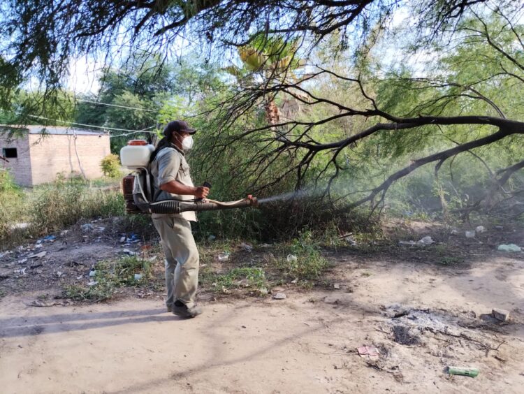 Acciones contra el dengue en la comunidad aborigen Ensanche Norte