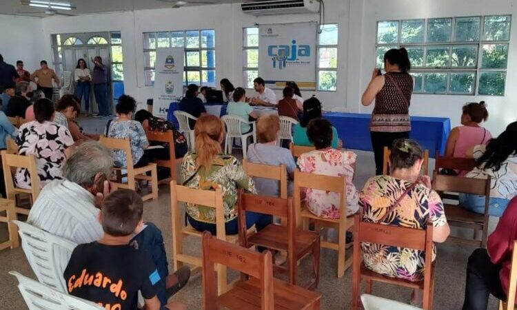 Operativo de la Caja de Previsión Social por el interior