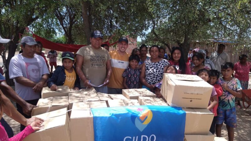 El Gobierno de Formosa entregó más de 2000 cajas alimentarias a familias aborígenes de Pozo de Maza y alrededores