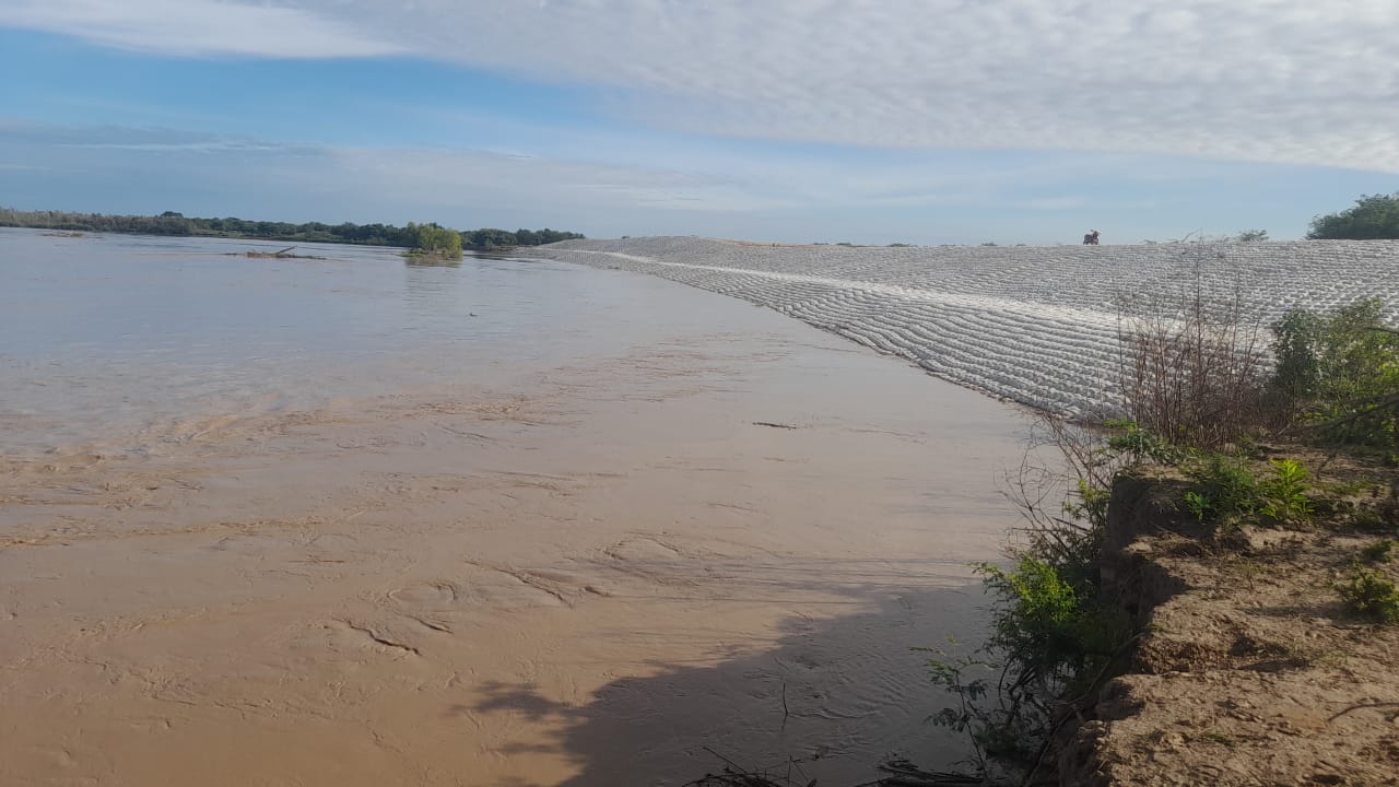 El Gobierno provincial pone a punto las obras de protección y correderas por la crecida del Pilcomayo