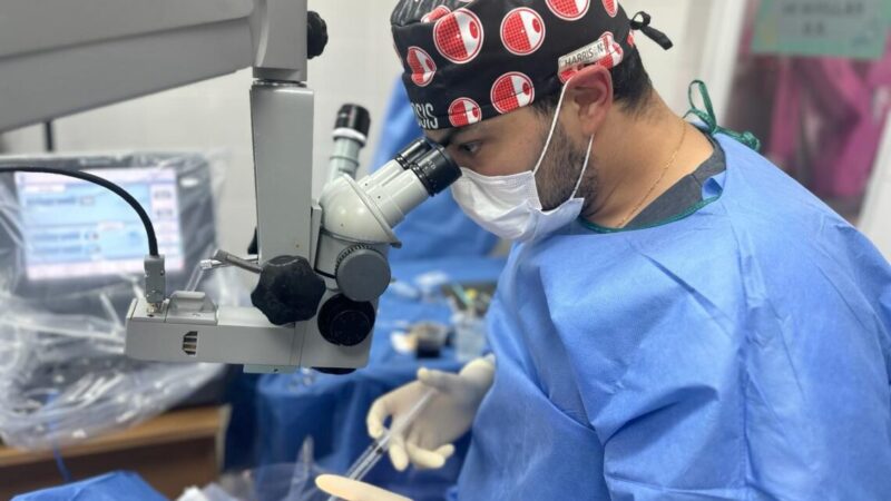 Siguen las cirugías oftalmológicas gratuitas en el Hospital de Palo Santo