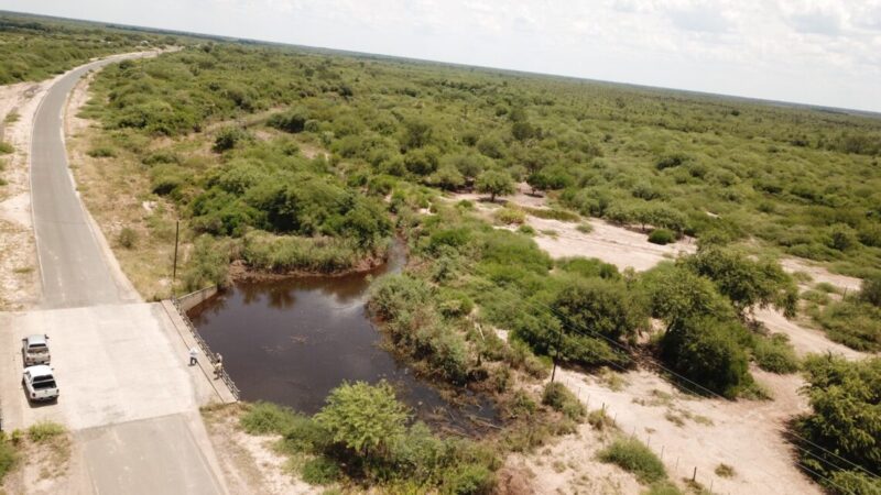 Zambón explicó la importancia de las obras ejecutadas por el Gobierno para que el agua llegue a San Martín Dos