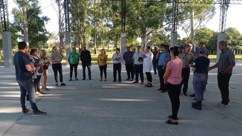 Más “techos azules”: Inspeccionan nuevas obras educativas próximas a ser inauguradas