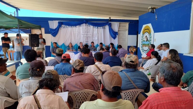 Se llevó a cabo una mesa de articulación social en El Chorro