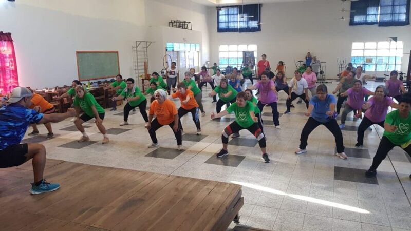 El gimnasio terapéutico se suma como propuesta en Laguna Yema