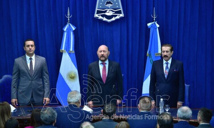 El gobernador Insfrán inauguró el período de sesiones ordinarias de la Legislatura Provincial