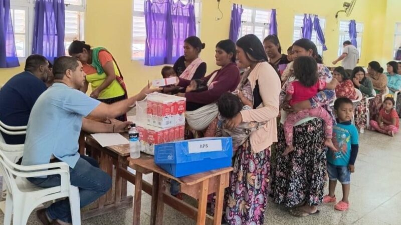 Un amplio operativo de servicios sanitarios fue dispuesto para los vecinos originarios de Villa Devoto