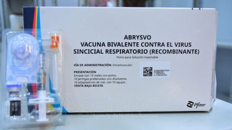 En María Cristina, el centro de salud está vacunando a embarazadas contra el virus sincitial respiratorio