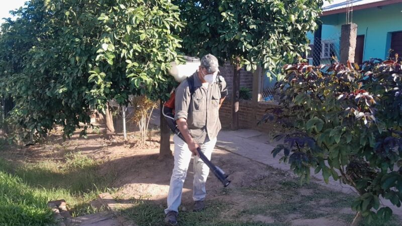 Siguen de forma ininterrumpida las fuertes acciones contra el dengue en toda la provincia
