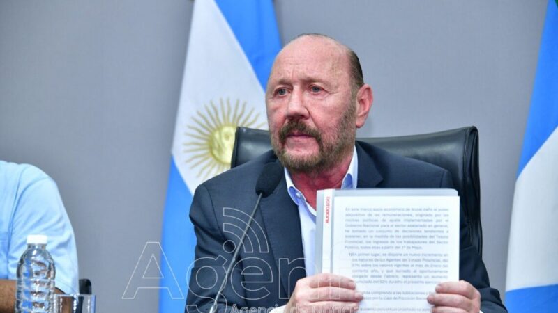 Insfrán informó que la deuda de Nación con Formosa supera los 150 mil millones de pesos