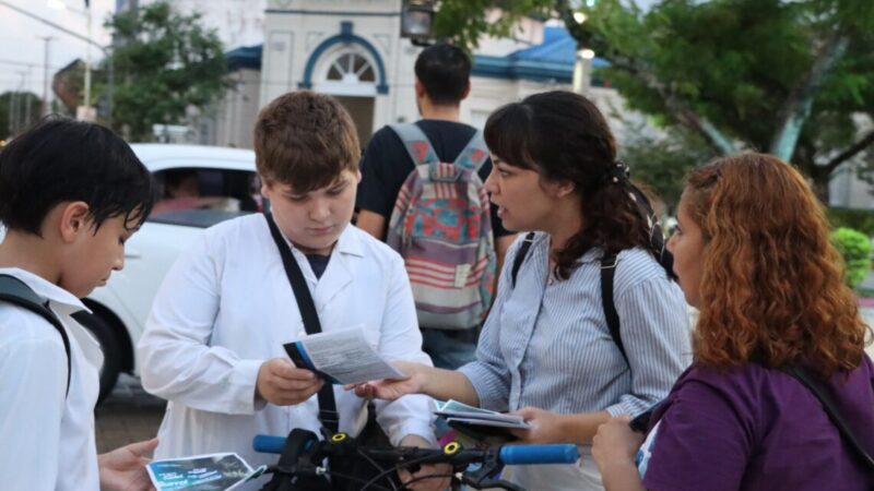 El Ministerio de la Comunidad concientizó sobre la lucha contra el maltrato infantil
