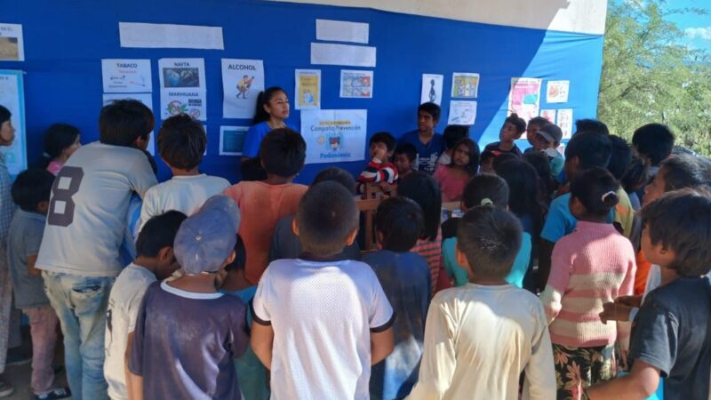 El centro de salud de Lote 8 conmemoró la Semana del Aborigen Americano con una amplia actividad