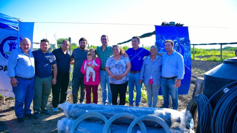 El vicegobernador Solís participó de la jornada de capacitación hortícola en Colonia Lote 9