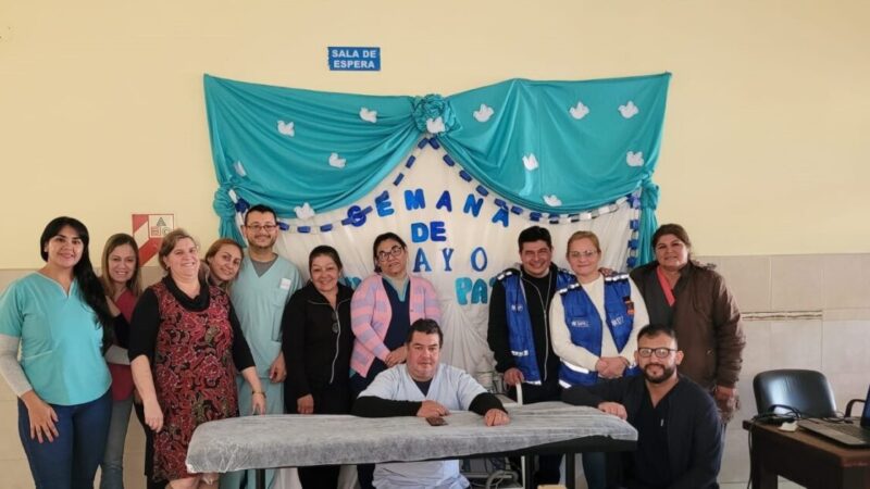Personal de enfermería del centro de salud El Pucú recibió una capacitación sobre la realización de electrocardiograma