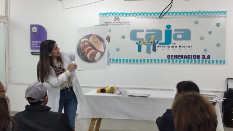 La Caja de Previsión Social brindó una charla sobre salud digestiva