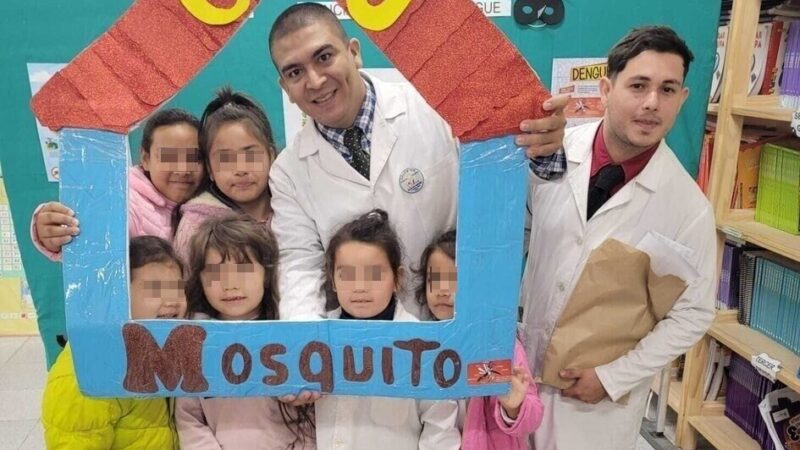 Niños y niñas de la EPEP N°516 participaron de un productivo taller sobre dengue