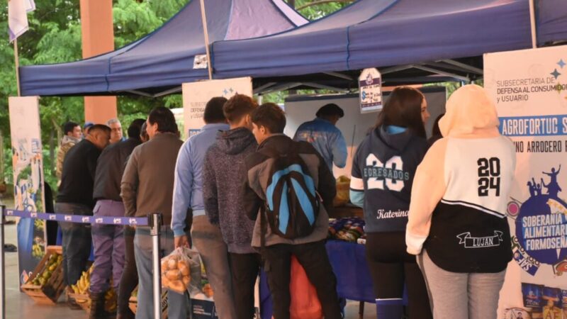 Soberanía Alimentaria Formoseña comercializó más de 1500 kilos de alimentos en Fortín Lugones