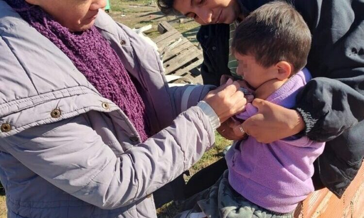 Vecinos del barrio San Antonio recibieron controles y otros servicios de salud en sus casas