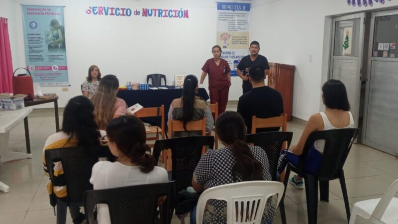 El Hospital de la Madre y el Niño ofrece preparar a las embarazadas para el parto