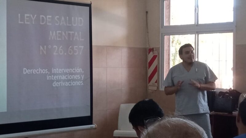 En Misión Laishí inició el ciclo de capacitaciones sobre el protocolo para internaciones de pacientes de salud mental
