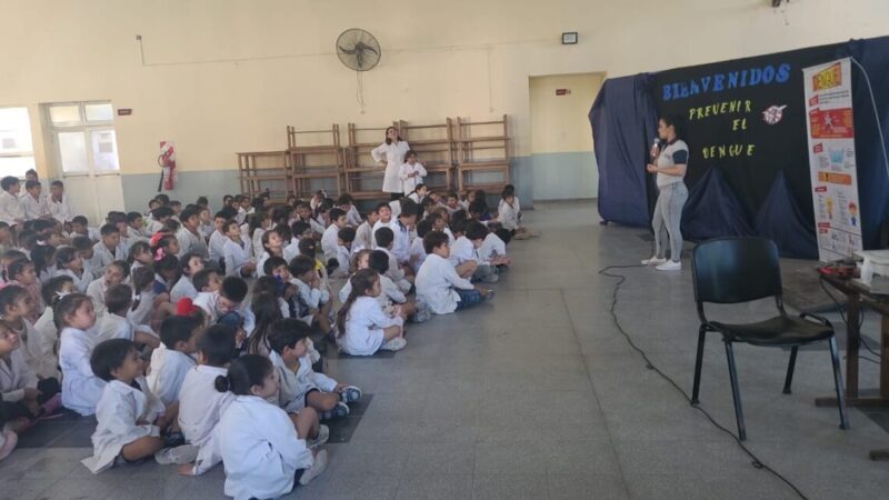 Alumnos de la EPEP N° 532 reforzaron aprendizajes para la prevención del dengue