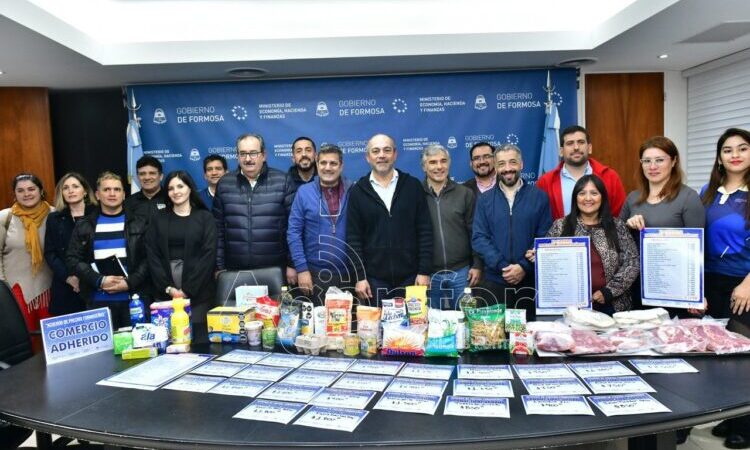 El Gobierno provincial y supermercadistas firmaron un nuevo “Acuerdo de precios Formoseños”