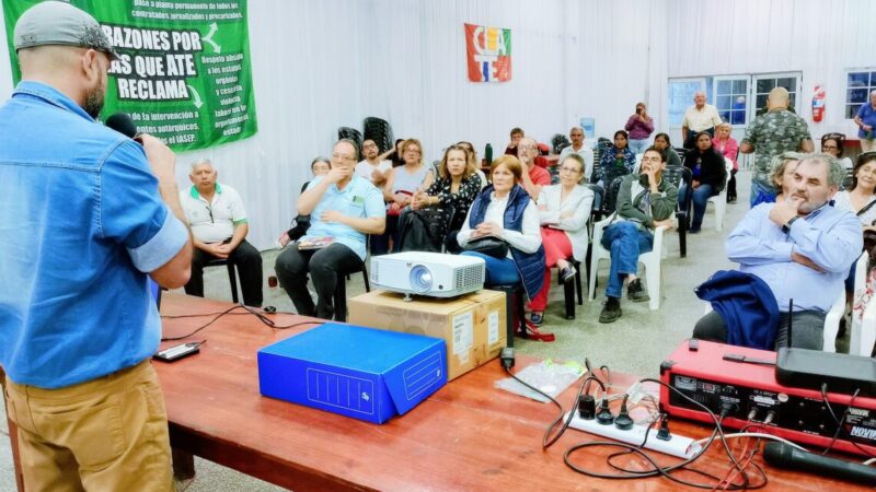 ATE presentó la película “Lago Escondido, soberanía en juego” de Camilo Gómez Montero