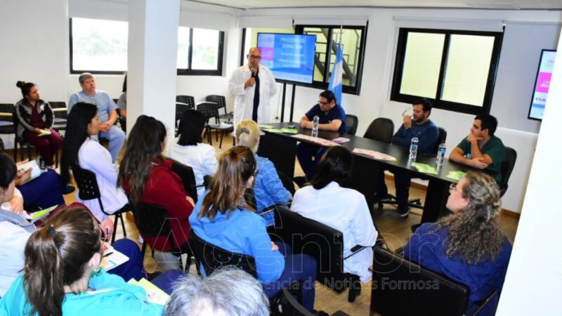El Hospital Interdistrital Evita fue sede de una charla sobre donación y trasplante de órganos